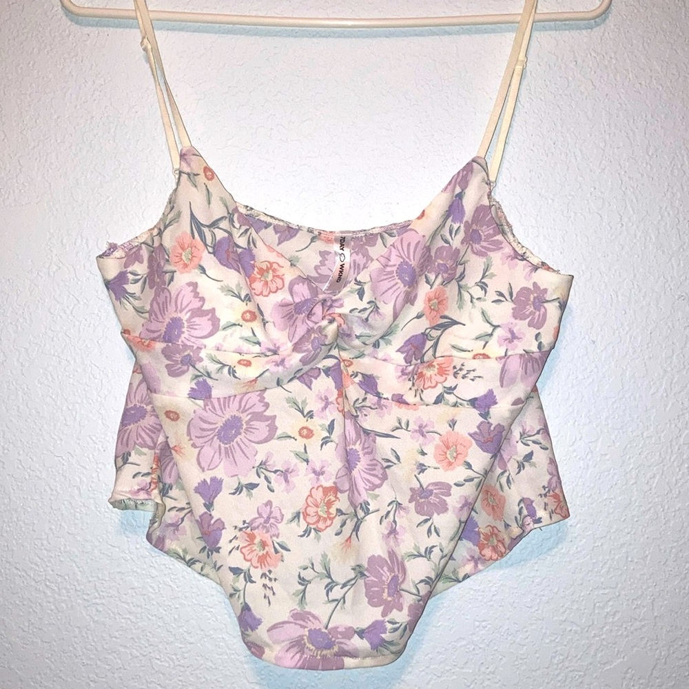Crop Fitted Camisole NWT